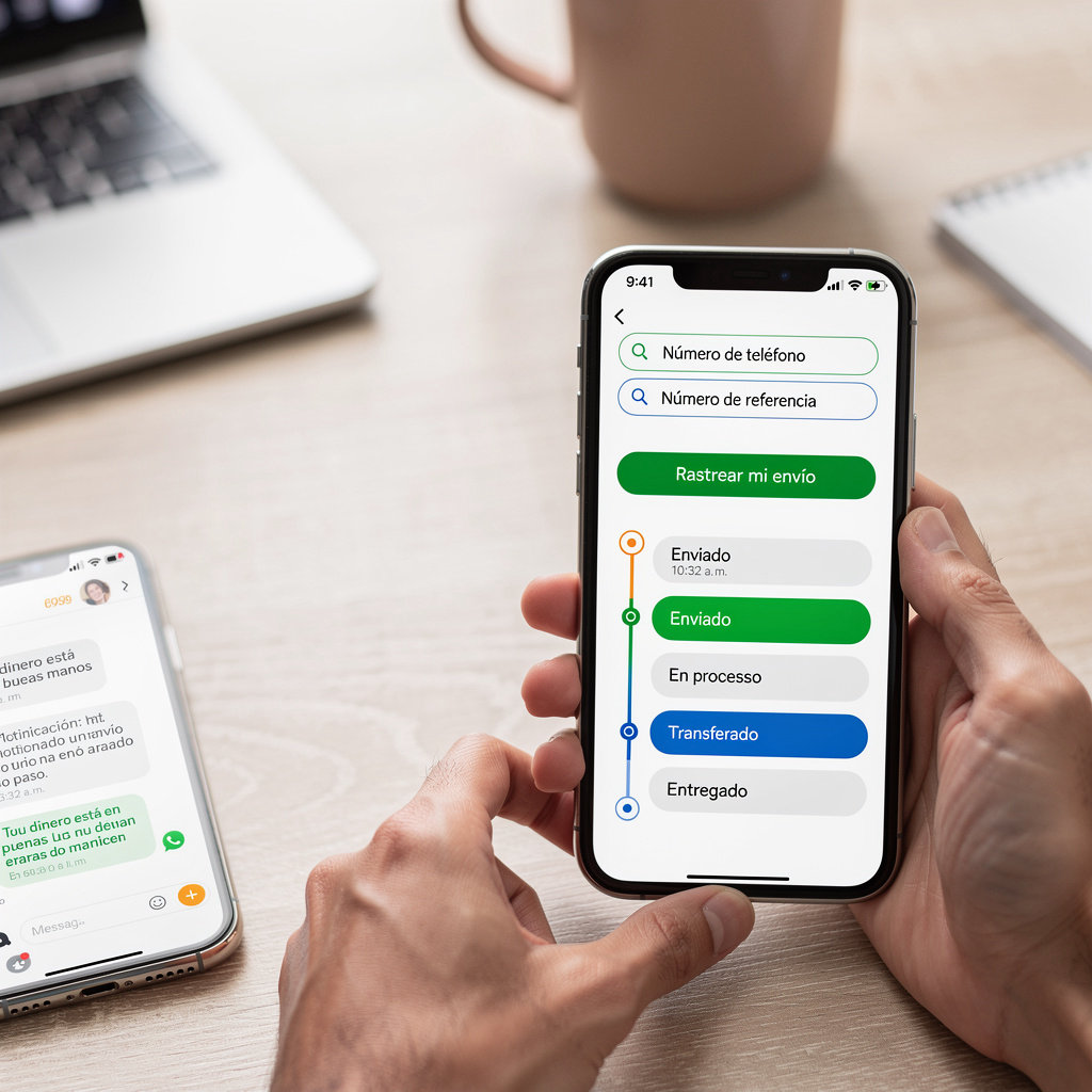 Zapp Global herramienta de rastreo de envíos en tiempo real - seguimiento de transferencias de dinero a México
